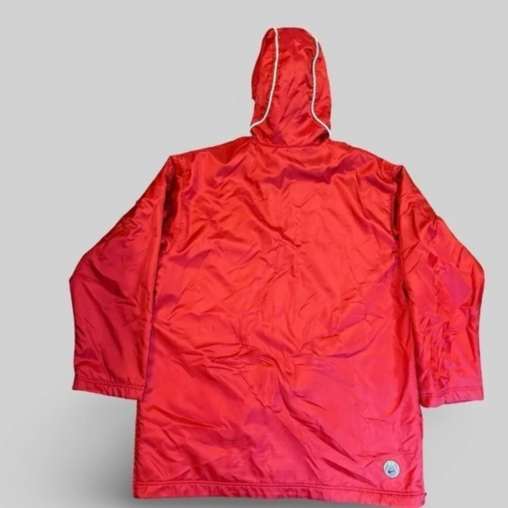 Vintage Nike Basketball Red Full-Zip Windbreaker Jacket Men's M Malaysia 90s